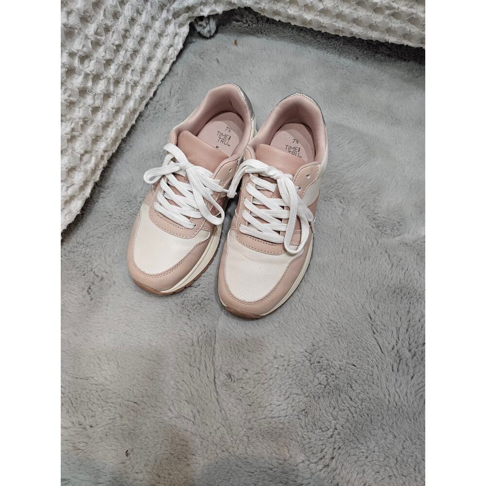 Time and Tru Women's Chunky Jogger Lace up Casual Sneakers size 7.5